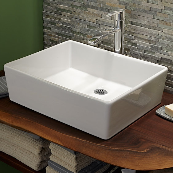American Standard Loft Rectangular Vessel Bathroom Sink & Reviews Wayfair